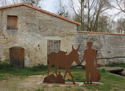 figurine acier moulin