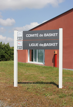 portique d'entrée de site