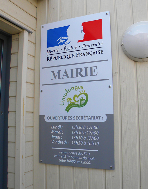 enseigne de mairie