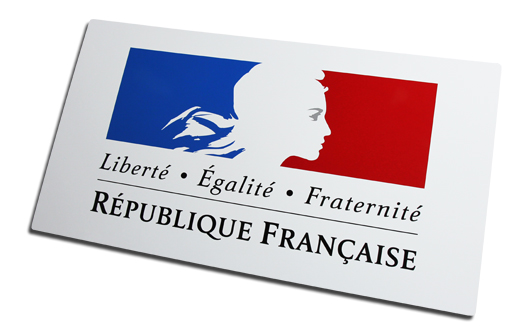 Plaque Liberté, Egalité, Fraternité