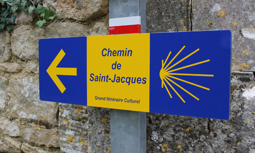 flechage chemin de saint jacques