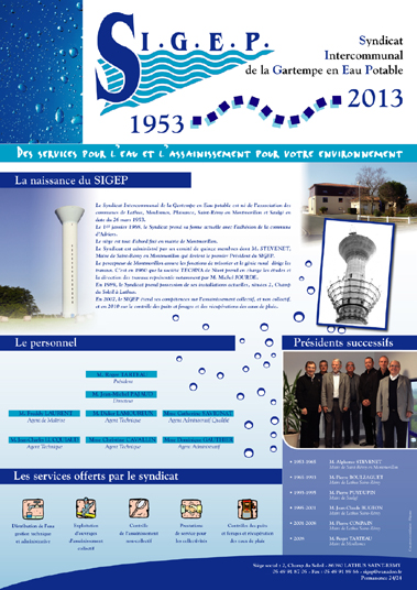 mise en page de panneau
