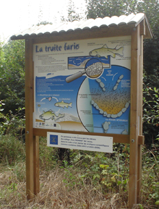 panneau de sentier