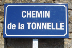 Plaque de rue  en aluminium