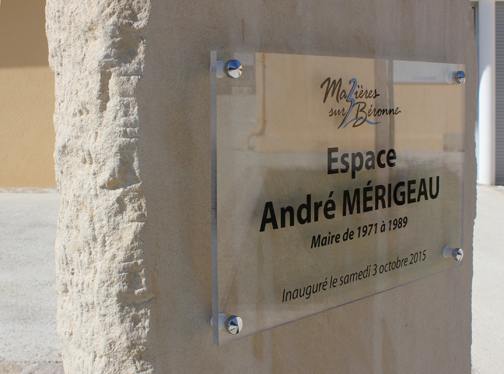 plaque commémorative