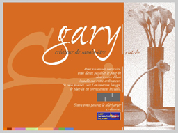 site web peintre